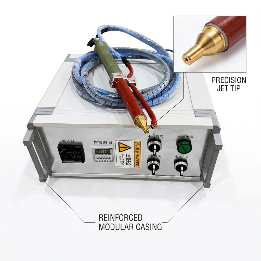 PLC Controlled Hot Riveting Machine Touch Screen Interface Programmable