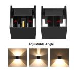 ETL Waterproof IP65 outdoor 6W 10W 12W COB wall light modern design led wall