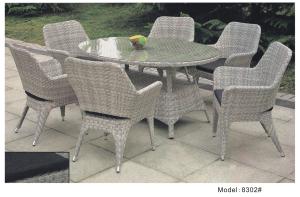 China rattan furniture dining set -8302 wholesale