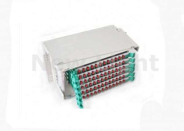 Local Area Networks Fiber Optic Distribution Frame ODF 19 Inch 72 Port Fiber