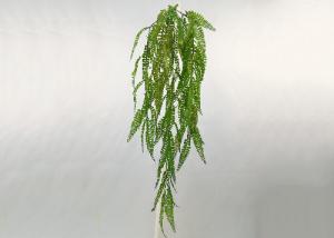 China Lifelike 89cm Green Plastic Artificial Hanging Plants wholesale