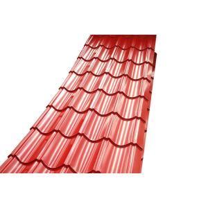 China Red GI Roofing Sheet PPGI Roof Sheet Hot Dipped Z30 Galvanized Metal Roofing Ral Color wholesale