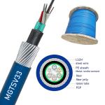 Factory LSZH MGTSV33 Steel Wire Armored Mining Optical Fibre Cable Flame