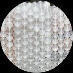 Colorful Round Gemstone Beads Garnet Morganite For Jewelry Making DIY Bracelets