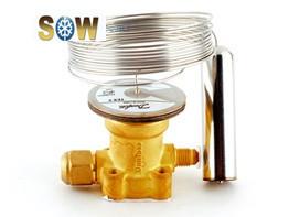 HVAC Thermostatic Expansion Valves sensing package TE Series TEZ R407/-40℃