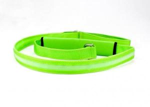 China 120cm Dog Collars And Leashes / Light Up Dog Leash Weight 200g Abrasion Resistant on sale