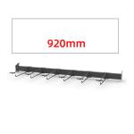Tube Bar Long Pegboard Hooks Black 660mm 920mm Size Zinc Chrome Surface