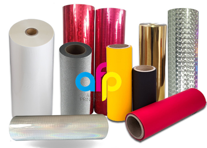 FDA Plastic Thermal Lamination Film For Post Press Printing Laminate