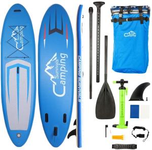China Blue Youth 11'X32&quot;X6&quot; Inflatable Surf SUP Stand Up Paddle Board wholesale