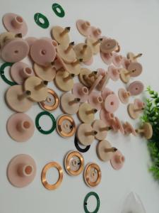 China Pink Colour Livestock Ear Tags UHF Ear Tags Thermoplastic Polyurethanes Material wholesale