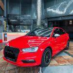 K008 Gloss Ferrari Red Car Paint Protection Film 8.0 Mil Thickness 160 Color