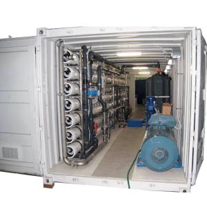 China SGS Containerized Water Treatment Plant Desalination Plant Fiberglass Material wholesale