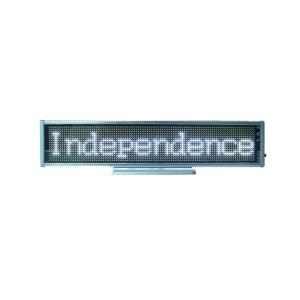 China Scrolling LED Message Display Advertising Board White color B1696AW wholesale