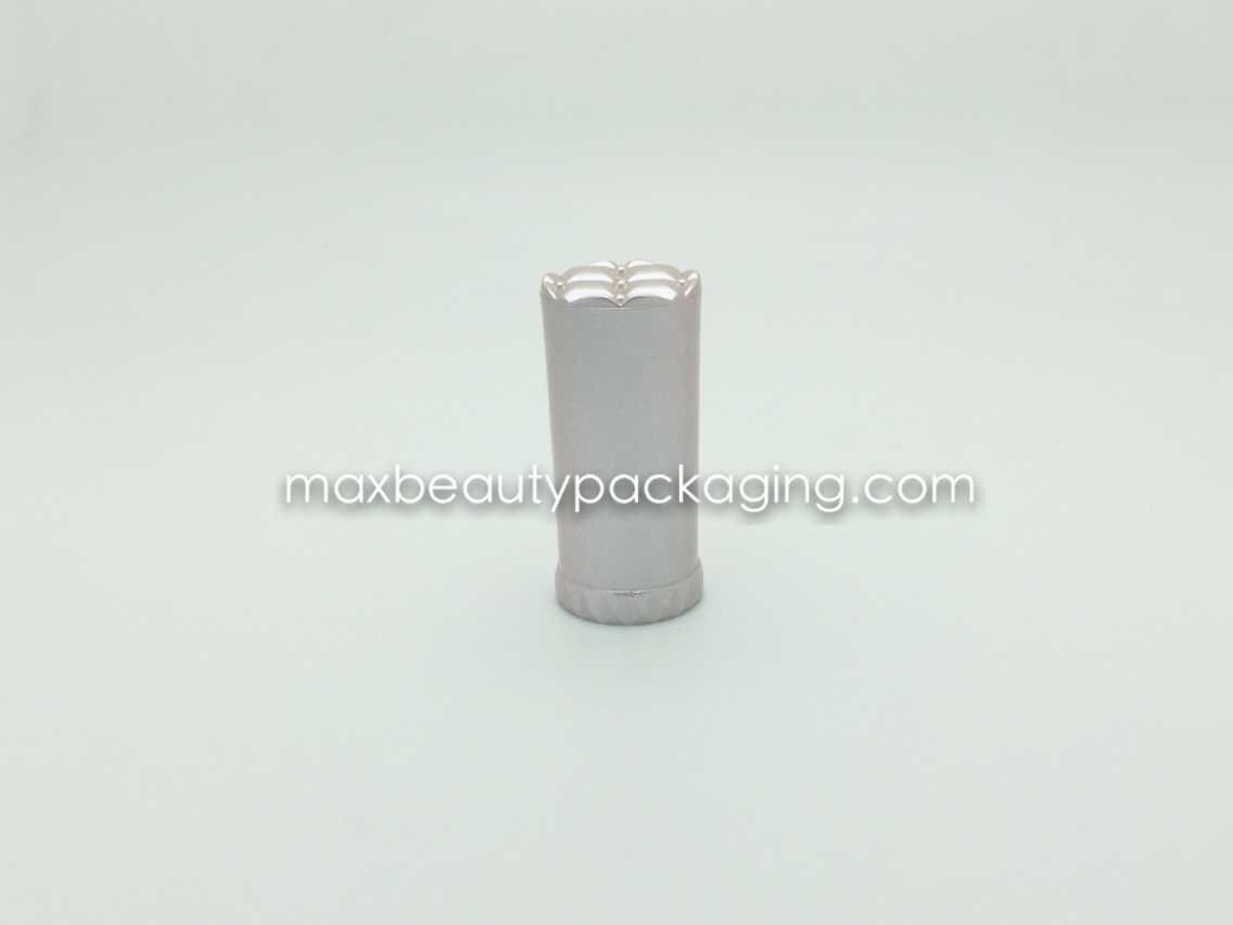 N2028 uv pearl effect coating finish nail polish cap nail polish packaging double cap plastic cap flat brush uv coating