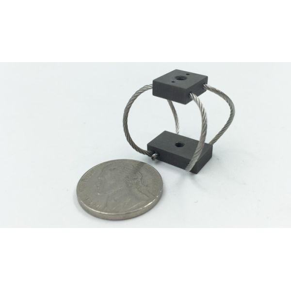 Helicopter / Drone Wire Rope Vibration Isolator Shock Control Stainless Steel Material