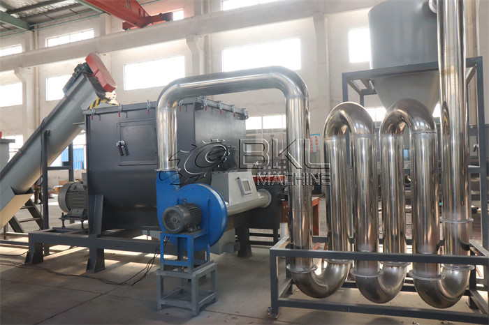 300KG/H waste plastic bags washing plant recycling line