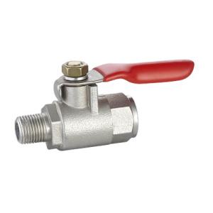 China Manual male Brass mini motorized ball valve / General ball valve mini wholesale