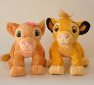 China Disney Original King Simba And Nana Plush Toys wholesale