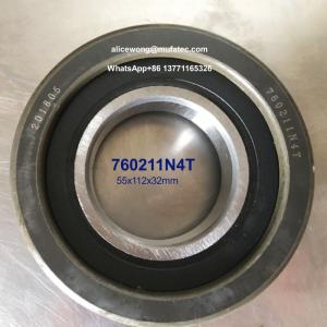 China 760211N4T 55x112x32mm P0 Precision Lift Truck Bearings With Double Rubber Seals wholesale