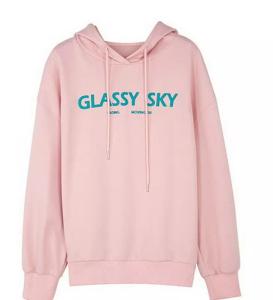 China Letter Pattern Casual Pullover Sweater Hoodies With 3D Print Eager Logo wholesale