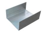 Big Custom Aluminum Channel Profiles , Aluminum U Channel Extrusions