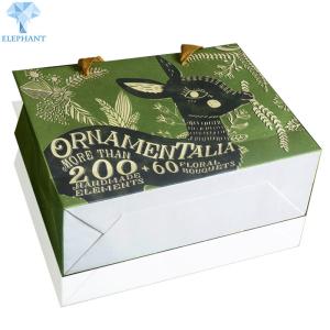 China Wholesale Custom Environmentally Recyclable Printed Shopping Gift Bags With Handles wholesale