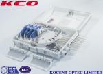 16 Core Wall Mount Fiber Termination Box / Fiber Optic Termination Box