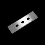 Three Holes Tungsten Carbide Razor Blades HRA90