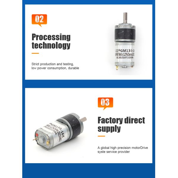 Customization Low Noise High Torque Planetary Gear Motors