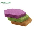 Wall Panel Type Polyester Fiber Acoustic Board For Space Decoration 140mm