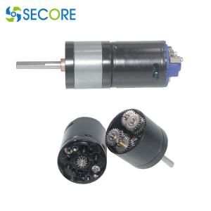 China High Torque Dc Reducer Motor 99rpm 17.8W With Double Gear Boxes wholesale