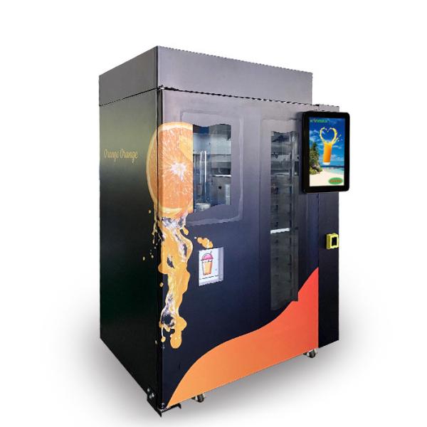 Freshly Squeezed Orange Juice Vending Machine Credit Card / Coins / Notes