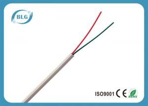 China White 100m Rj11 Telephone Cable / HDPE Insulation Extra Long Telephone Cable wholesale