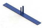 Anti Thief Anti Climb Temporary Steel Fence Galvanized Powder Coated