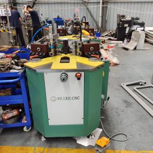 China 120mm 140mm 160mm Aluminium Window Corner Crimping Machine Crimp Aluminium Profiles Finely At 90º wholesale