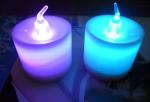 variety of colors changing LED tea light candle with remote control