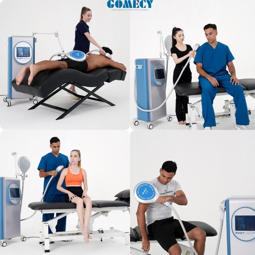 Innovative Magnetic Device Dual Channel PMST MAX DUO Magnetic Therapy Device Physical Therapy Equipments Pain Relief