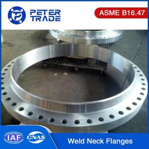 China ANSI B16.47 Big Size SERIES A Class 300 CS Black Painting Weld Neck Flanges And Blind Flanges For Oil And Gas Industry wholesale