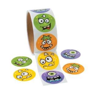 China Diy Christmas Gift PMS Packaging Stickers Labels Kids Cartoon Label wholesale