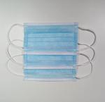 Blue Melt Blown Non Woven Fabric Children Face Mask