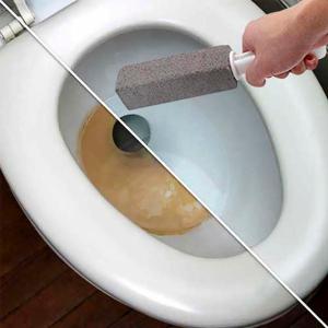 China Pumice Cleaning Stone Pumice Scouring Pad with Handle Toilet Bowl Cleaner Hard Water Ring Remover wholesale