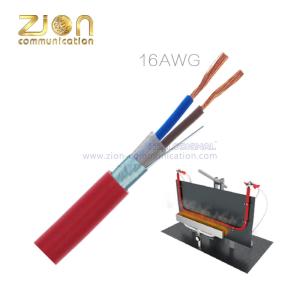 China EN50200 PH30 2x16AWG Fire Resistant Cable Fire Resistant Silicone Rubber wholesale