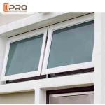 Sound / Heat Insulation Aluminum Top Hung Window Customized Color awning louver