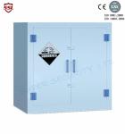 White Safety Corrosive Storage Cabinet PP Plastic With Adjustable Shelves ,
