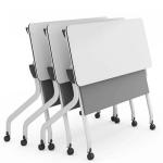 Steel Frame Modern Conference Table Tops For Training Center 3 Years Warranty