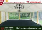 Fashion Wedding Clear Span Tent Easy Assemble With Transparent Cover ISO