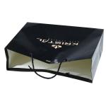 Upgrade Your Packaging with Our Luxury Matte Black Paper Bag Industrial Gift