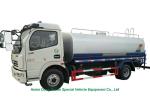 Truck Mounted Stainless Steel Water Tank 6M3 With Water Pump Sprinkler For Water