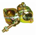 110° scaffold pressed electro galvanized double coupler clamp Japanese standard