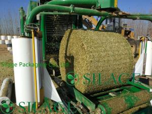 China 1.23m*3000m White Silage Bale Net Wrap For Ireland wholesale